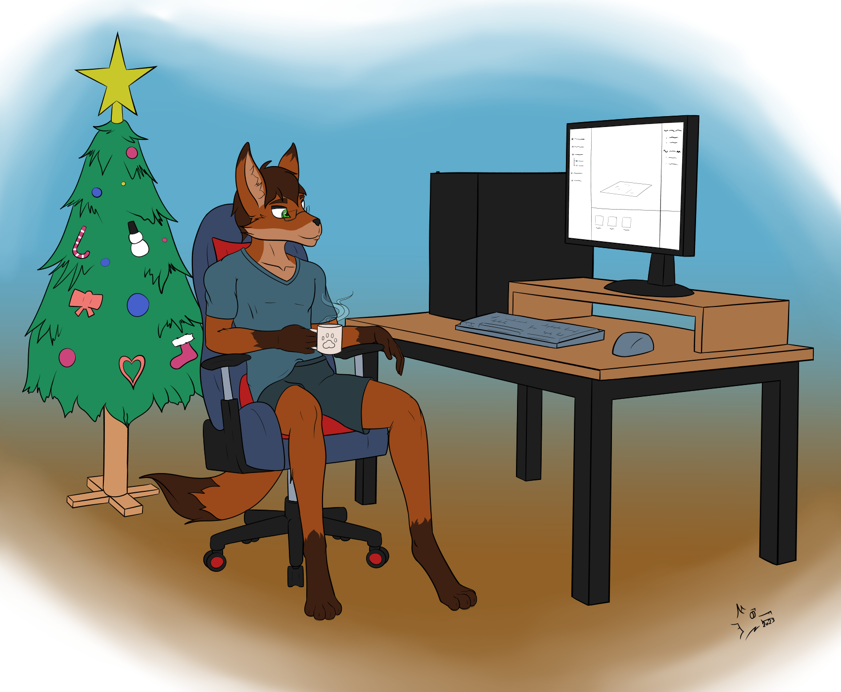 Christmax gift for Denmander