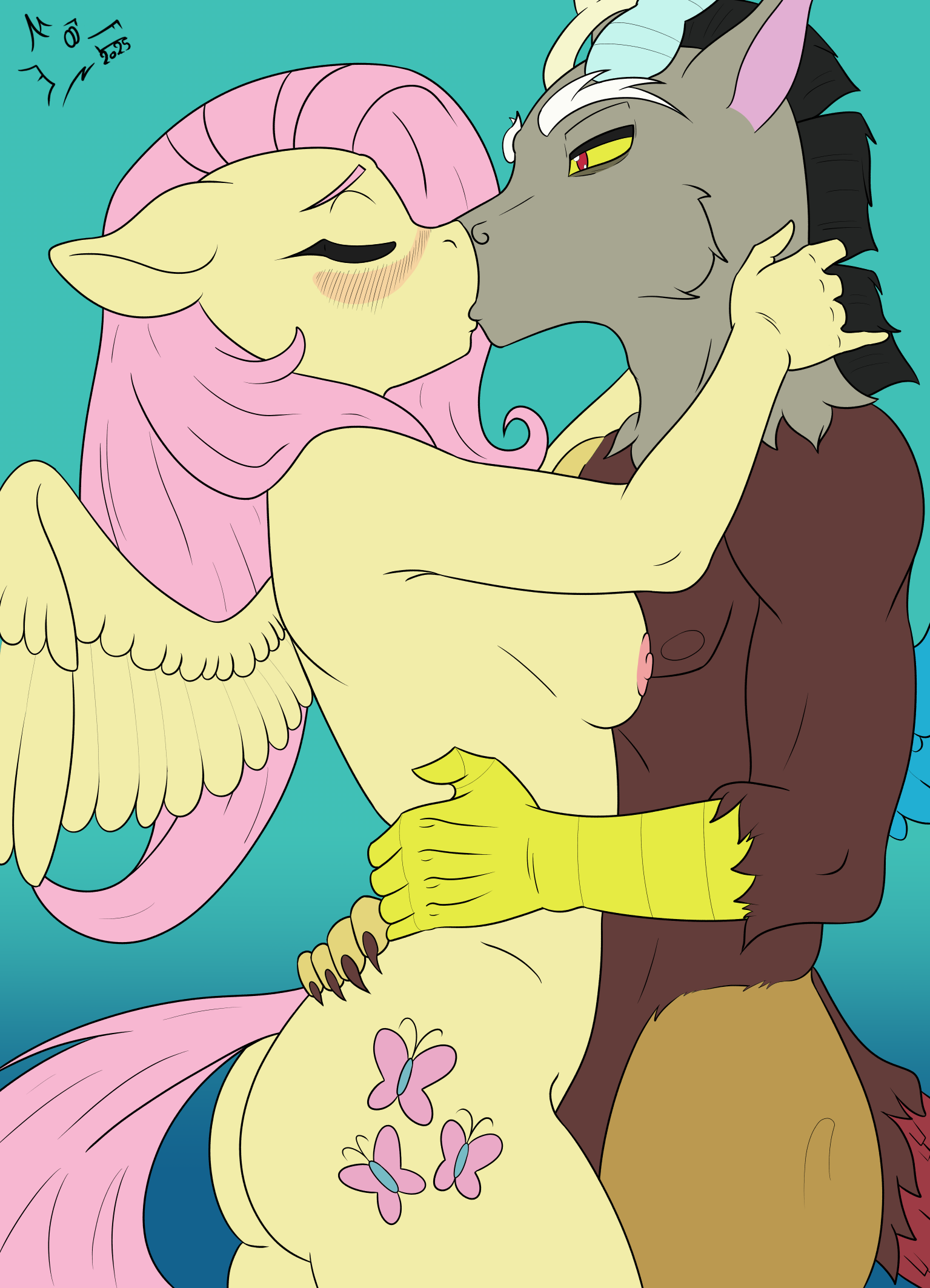 Fluttershy kiss discord