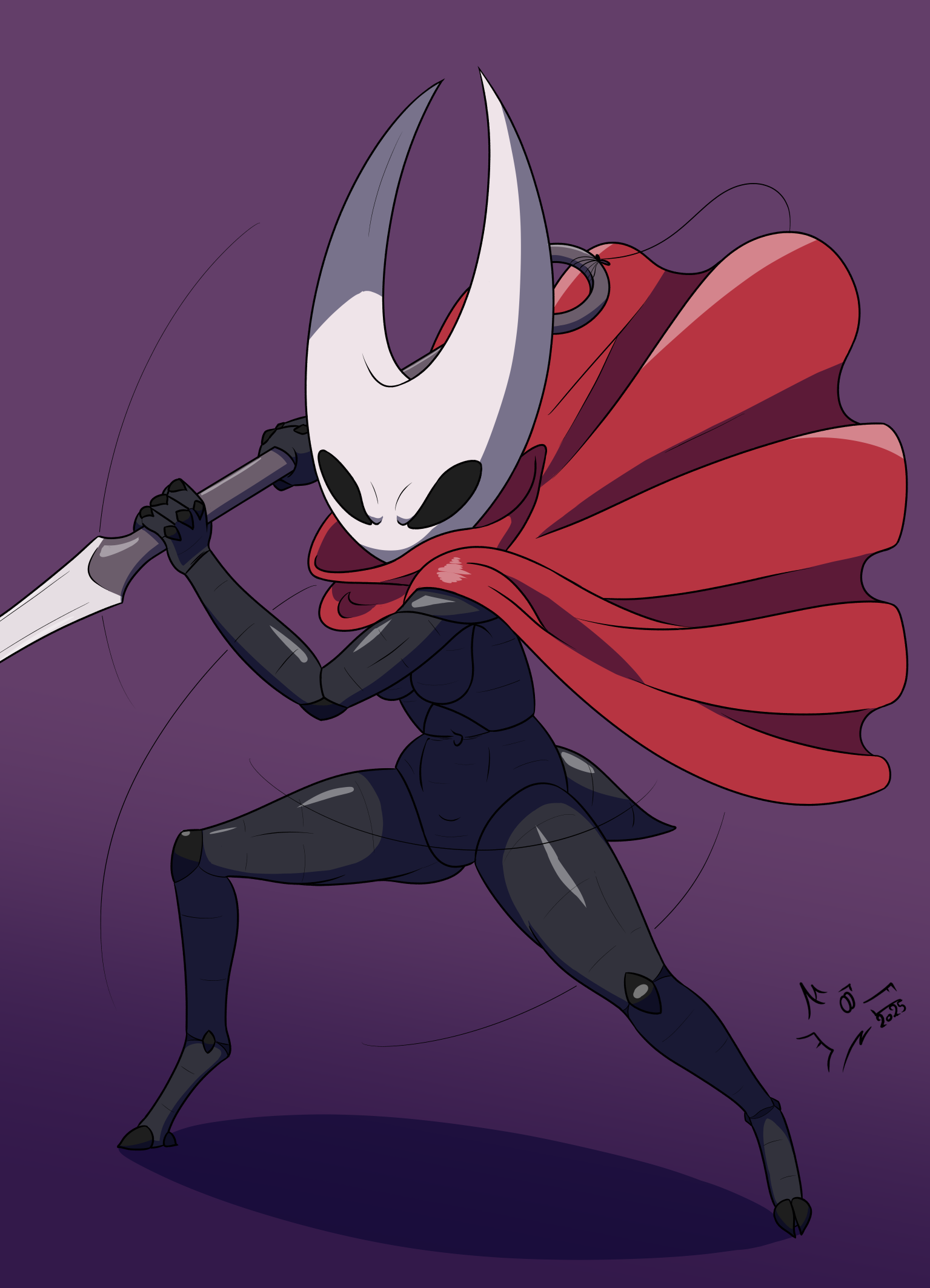 Hornet fighting stance